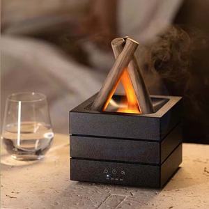 Humidificador con Ambiente de Fogata Creativo para Hotel, Oficina, Siete Colores, Simulación de Llama, Máquina de Aromaterapia con Aceites Esenciales - Product Image 1