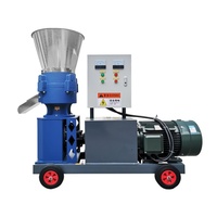 Machine à granulés d'aliments pour animaux multifonctionnelle très vendue pour le traitement des aliments pour volailles, porcs, bovins, à base de maïs, soja et herbe