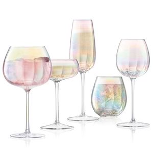 Copas de Vino Romanas, Copas de Vino Coloridas con Recubrimiento Electrolítico, Copas de Vino de Cristal, Copas de Vino Tinto Arcoíris - Product Image 1