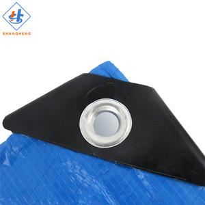 Bâche en PE bleue double couche haute résistance, imperméable et résistante aux UV, 50-300 g/m², pour camion, fournisseur direct d'usine - Product Image 3