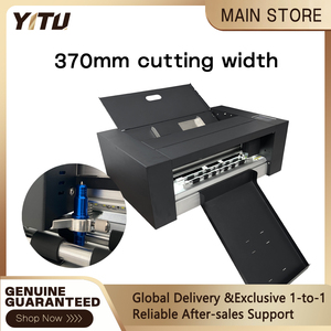 เครื่องตัดสติกเกอร์แบบสองหัว YITU HS370D เครื่องตัดฉลากอัตโนมัติ เครื่องตัดและพับสำหรับบรรจุภัณฑ์ พร้อมมอเตอร์เซอร์โว - Product Image 5