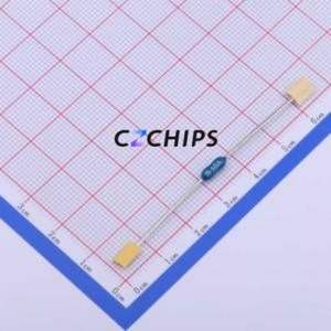 20N-100H One-Time Fuse Through hole Component (THT),D2.7xL7.3mm Fuse Ceramic Tube Fuse 10A 250V - Product Image 1