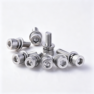 Factory Supply A2 Stainless Steel Hexagon Socket Head <b>Cap</b> Combination Screw With Washers - Product Image 4