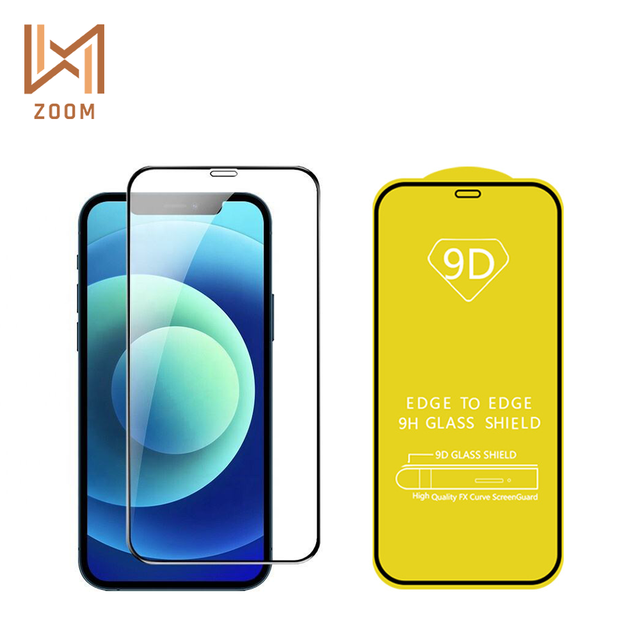 Low Price Wholesale Ultra Clear 9H 2.5D Tempered Glass Screen Protector Full Coverage Anti-Scratch Waterproof Mobile Phone for