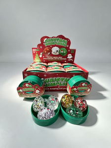 Produit phare de Noël : Jouet promotionnel 3-en-1 en forme de petit visage fantôme en maltose, apaisant l'anxiété et doux au toucher - Product Image 1