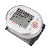 Tensiomètre Portable Numérique Automatique Tensiomètres Sphygmomanomètre Type Poignet Moniteur de Pression Artérielle