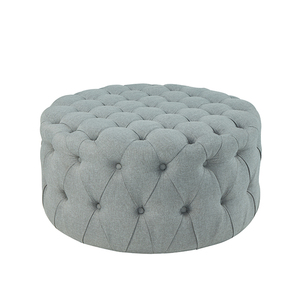 Thiết Kế Mới Nhất Tufted Lưu Trữ Bàn Cà Phê Quá Khổ Vòng Ottoman - Product Image 1
