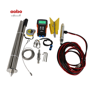 Portable Electromagnetic Speedometer Flowmeter <strong>with</strong> LCD Display Customized OEM Support For Water Medium - Product Image 2