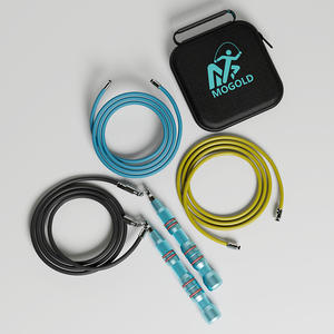 <span class=keywords><strong>Cuerda</strong></span> <span class=keywords><strong>de</strong></span> saltar para adultos <span class=keywords><strong>de</strong></span> Material <span class=keywords><strong>de</strong></span> PVC ajustable, Clip rápido, <span class=keywords><strong>cuerda</strong></span> <span class=keywords><strong>de</strong></span> saltar <span class=keywords><strong>de</strong></span> doble rodamiento ponderada <span class=keywords><strong>de</strong></span> Metal, salto pesado portátil - Product Image 3