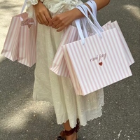 Sac en papier kraft personnalisé de luxe, écologique, biodégradable et durable avec poignée en ruban pour bougies, cadres photo, bijoux, vente au détail et cadeaux