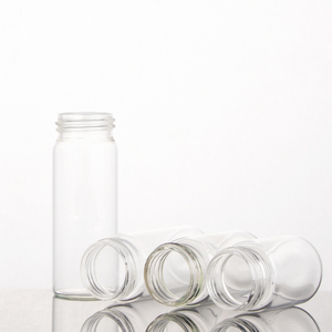 <span class=keywords><strong>Tube</strong></span> <span class=keywords><strong>à</strong></span> <span class=keywords><strong>essai</strong></span> en <span class=keywords><strong>verre</strong></span> borosilicaté <span class=keywords><strong>à</strong></span> <span class=keywords><strong>bouchon</strong></span> vissé transparent de 30mm de diamètre OEM 15ml 20ml 30ml 60ml 80ml <span class=keywords><strong>avec</strong></span> <span class=keywords><strong>bouchon</strong></span> en aluminium noir - Product Image 6