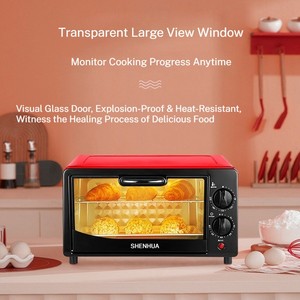 <span class=keywords><strong>Horno</strong></span> Tostador Eléctrico de Convección Shenhua, 12 <span class=keywords><strong>Litros</strong></span>, Digital, Multifuncional, de Acero Inoxidable, para Uso Doméstico, Ideal para Regalo - Product Image 3