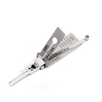Lishi Kw1-abridor de cerradura dos en uno, herramienta de abridor de puerta, gran oferta