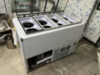 Peralatan Minimalis Grand Energy Pozzetti Gelato Dipping Unit Efek Luar Ruangan Komponen Utama Efek Unggul Kualitas Otomatis