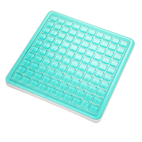 Coussin orthopédique pour siège de chaise en forme de U, 1 pièce, 41x41x3, coussin carré en Gel de glace, mousse à mémoire de forme, sciatique