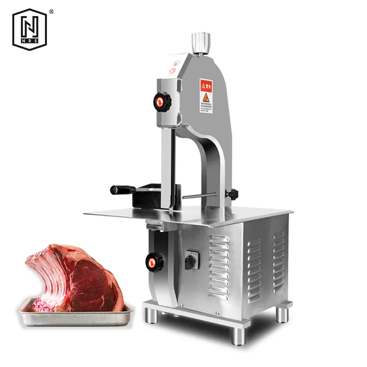 Preferentiële Prijs Bevroren Vis Vlees Snijmachine Keuken Apparatuur Bone Saw Kip Kubus Snijmachine