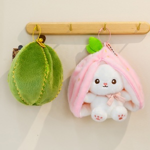 Pendentif en peluche lapin fruité transformable fait main pour Noël <span class=keywords><strong>Zoe</strong></span> Cute - Product Image 1