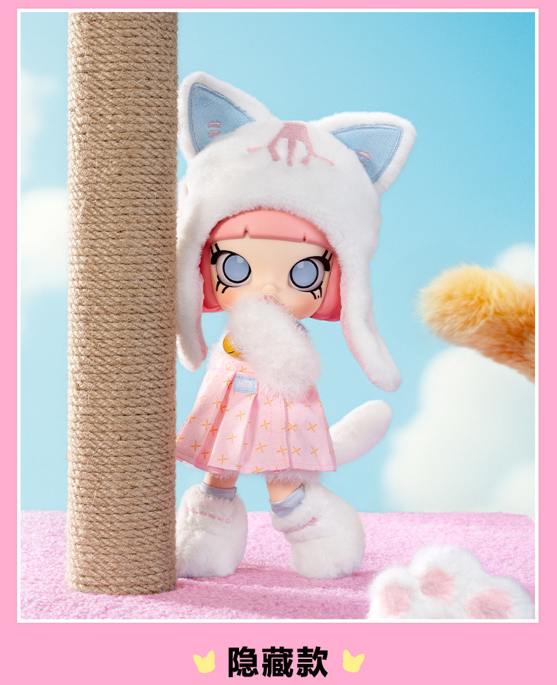 Paiement régulier MOLLY, cache-cache, chat blanc