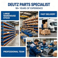 Varilla de Control de Alto Rendimiento BFM1013 02112511, Repuesto para Motor Diésel Deutz, Piezas de Maquinaria de Construcción