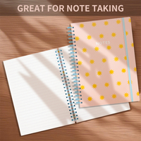 Carnet de notes guidé classique A5 Eco, carnet à spirales, recyclable, cadeau