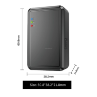 P8Z pelacak GPS magnetis, perangkat pelacakan nirkabel Real-Time 1200mAh dengan Mini Standby lama 4G