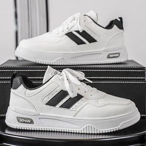 Chaussures blanches pour étudiants, respirantes, à semelle souple, antidérapantes, décontractées, plates, à la mode, pour jeunes, pour le sport en plein air, quatre saisons - Product Image 2