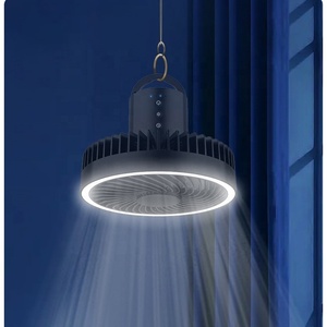 Ngoài Trời Quạt Điện Với Kết Nối USB Ba Tốc Độ Có Thể Điều Chỉnh Ánh Sáng Quạt Khẩn Cấp Ngân Hàng Điện Thuận Tiện Bảng Quạt Nhựa - Product Image 3