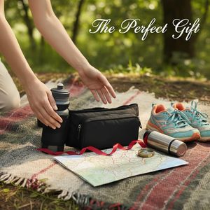 Sac banane de course tendance, imperméable, grande capacité de rangement, léger et réglable pour les voyages et les entraînements en extérieur - Product Image 3