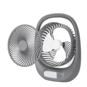 Portable Mini Manual Desk Fan Rechargeable with 5V USB Cable for Outdoor Table Plastic Gua Air Cooling Fan 7 Color Options Goal