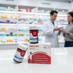 แผ่นตรวจวัดระดับน้ำตาลในเลือด <span class=keywords><strong>Safe</strong></span> AQ Smart - Product Image 4