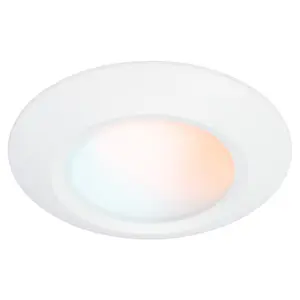 Surface Mount LED Ceiling Light 4 Inch, Pancake Lights Surface 10W 650LM With Junction Box For Wet Location, ETL/Energy Star