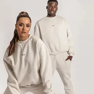 2023 New style hoodie and jogger Two Piece Set tracksuit cotton sweatsuit sweatpants set unisex oversize hoodie set