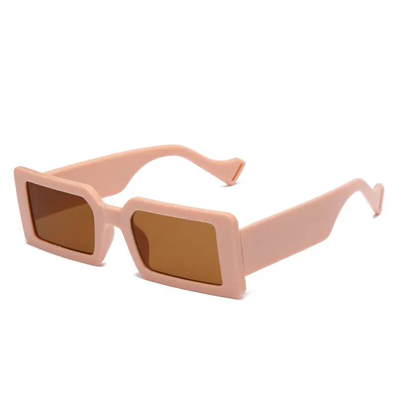 패션 럭셔리 브랜드 디자이너 여성용 스퀘어 클래식 야외 운전 안경 레트로 직사각형 여름 선글라스