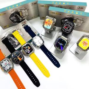 Z85 Max Smart Watch Hd Screen Gebaar Controle 3 Riem Roestvrij Staal/Leer/Siliconen Hartslagmeting Smart Watch Voor Mannen - Product Image 2