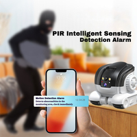 Vente à chaud de caméra de sécurité laser pour chat écologique de luxe AI Smart Pet moniteur de robot mobile avec vision nocturne pour animaux de compagnie
