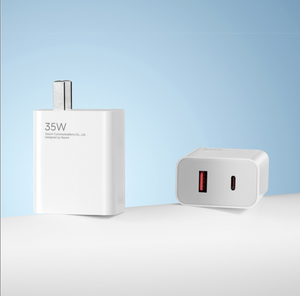 Chargeur double port Mijia 35W (1C + 1A) blanc - Articles pour la maison intelligente >> Produits pour la maison intelligente - Product Image 3