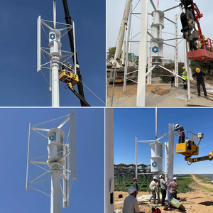 Prix d'une éolienne résidentielle de 5000 W, système d'éolienne de 5 kW, 220 V, 380 V, éoliennes VAWT, <span class=keywords><strong>kit</strong></span> complet pour la sauvegarde d'énergie domestique - Product Image 2