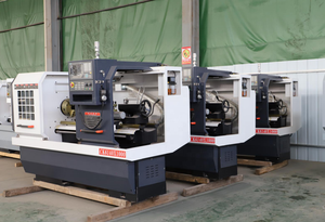 Máquina de torno CNC pequeña de cama plana para corte de metales <span class=keywords><strong>CK6140</strong></span> - Product Image 3