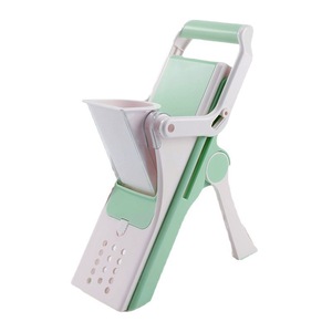 Vendita calda uso domestico in acciaio inox utensili da taglio per alimenti sostituibili mandolino affettatrice Chopper facile manuale frese in plastica - Product Image 6