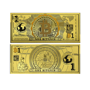 Nouvelles billes de banque américaines en or 24 carats, design 2026, plaquées or pour collection - Product Image 3
