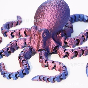 3D Printed Octopus Model <b>PLA</b> Material Modular Aquarium Decoration For Youth 15 35 Years Old - Product Image 2