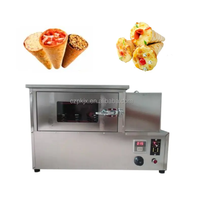 Automatic Pizza Cone Maker Soft Ice Cream Cone Machine With Lowest Price Pizza Cone Forming Machine