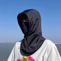 Cagoule d'été coupe-vent en maille respirante en velours pour le cyclisme en plein air avec impression personnalisée de logo Cartoon One-Piece Sun Protection Balaclava Hat