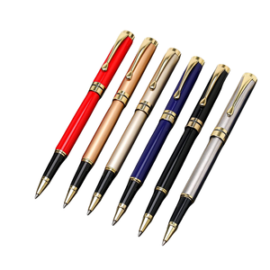 Juego de Bolígrafos de Metal de Alta Calidad, Bolígrafos Promocionales para Empresas, Chapados en Oro, con Logotipo Personalizado, para Estudiantes y Uso Financiero - Product Image 2