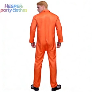 Disfraces de prisionero de Escuadrón Suicida para Halloween, hechos en la fábrica HESPER, ropa para juegos de rol, monos para fiestas de carnaval para adultos - Product Image 2