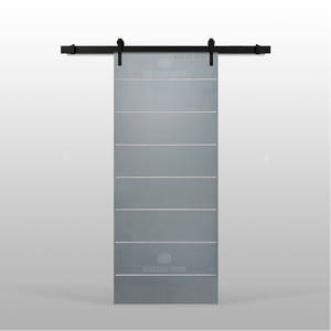 Porte en bois moderne pour l'intérieur, design élégant, porte battante en bois finement finie pour appartement - Product Image 2