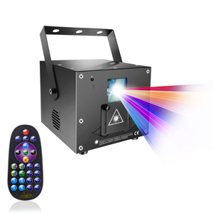 จำหน่ายโดยตรงจากผู้ผลิต ไฟเลเซอร์สีสันสดใสแบบเคลื่อนไหว 3W หรือ 5W รุ่นใหม่  พร้อมแอพควบคุม (อุปกรณ์เสริม) สำหรับเวที งานแต่งงาน บาร์ ปาร์ตี้ ดิสโก้ - Product Image 5