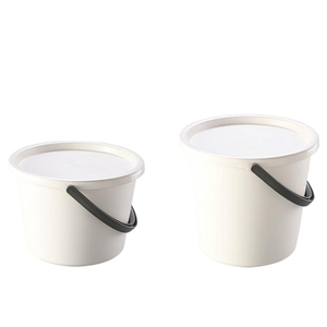 Plastic Bucket Plastic Plastic Bucket China 13L Plastic Bath Storage Water Bucket With Lid With Handle Bathroom Washbasin