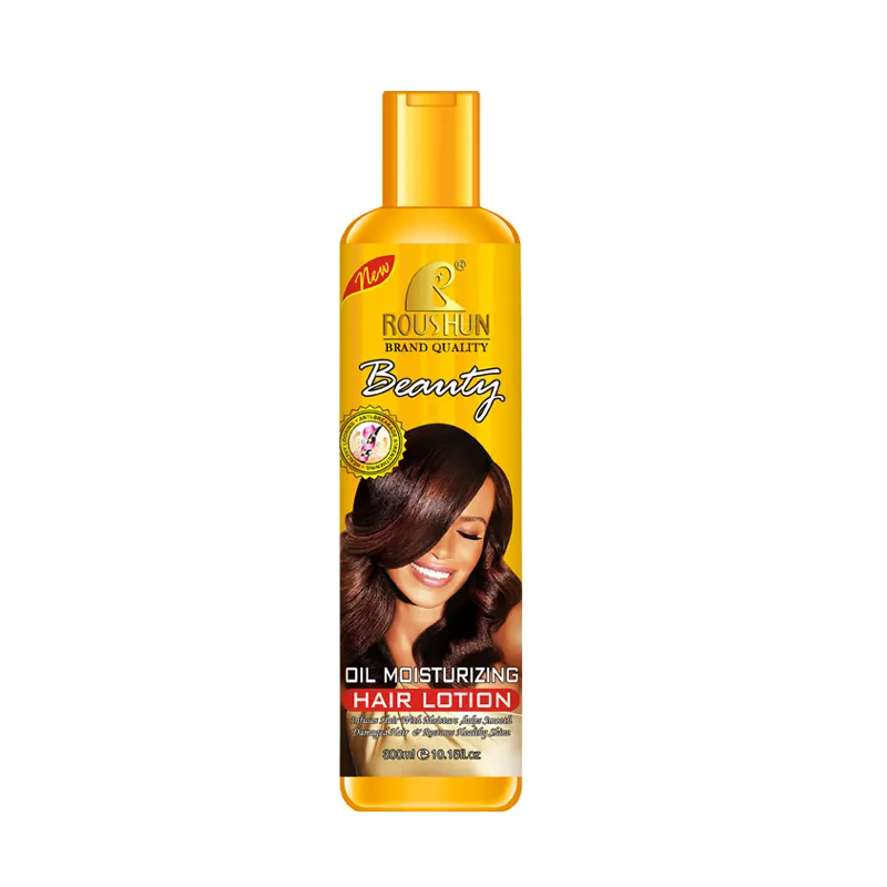 ROUSHUN oil moisturizing hair lotion nourishing restores healthy shine helps repair damaged hair Shine Enhancing