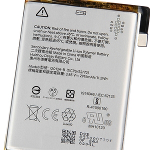Batterie Google G013A-B 2915mAh pour téléphone reconditionné, vente en gros Pixel 3 G013B CE RoHS, qualité A en vrac - Product Image 4